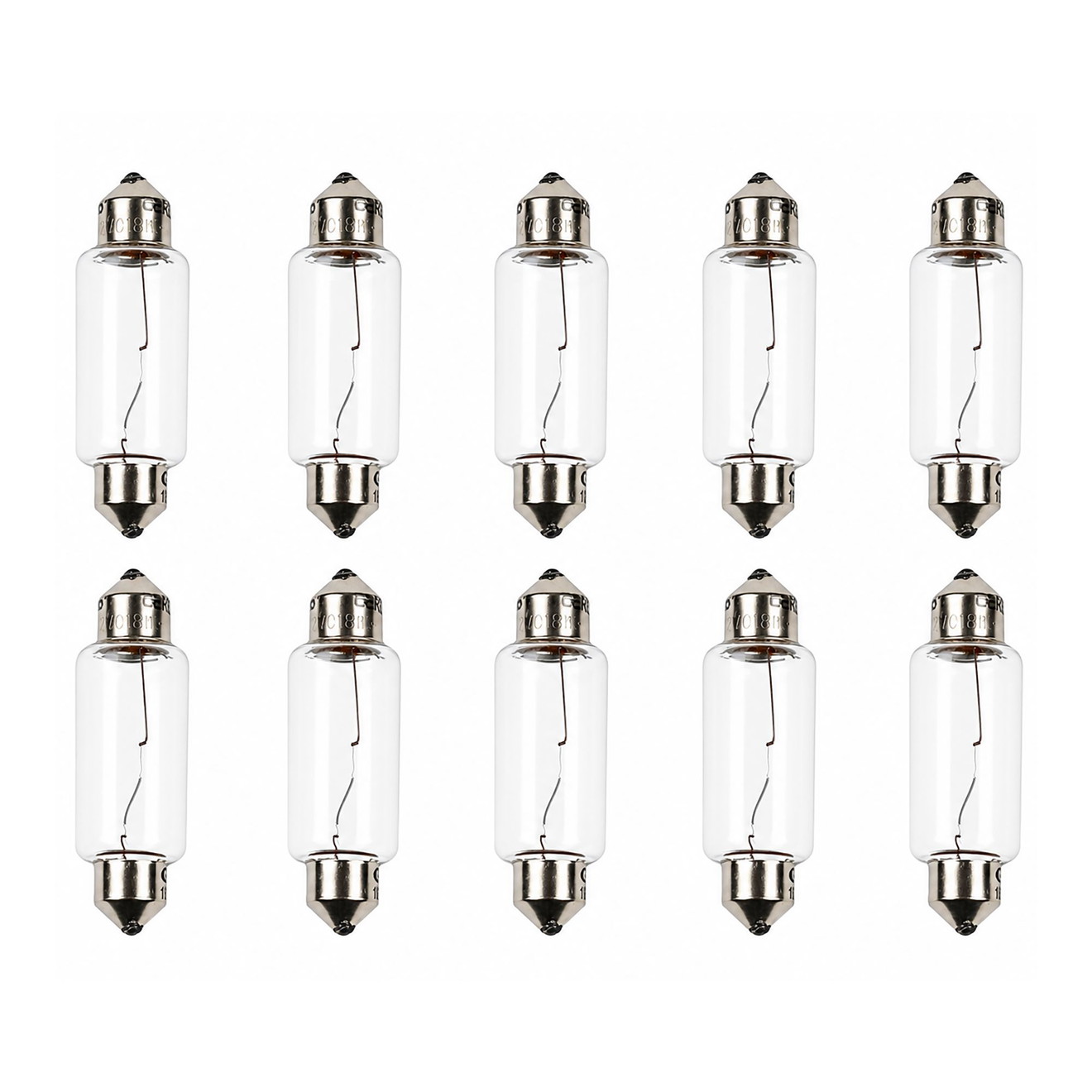 Flösser Lampen 12V 18W SV8.5 15x43 VPE10