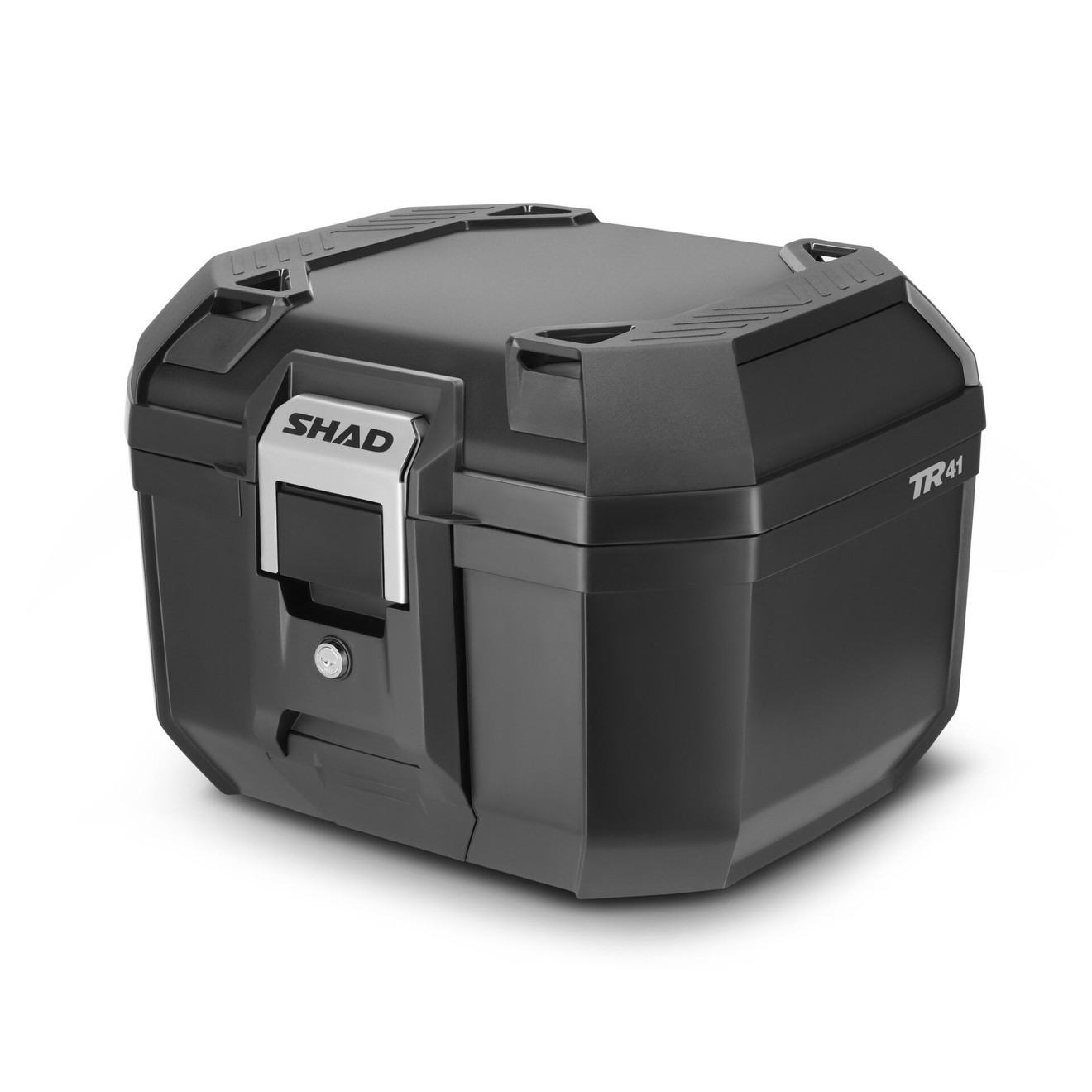 Shad Topcase TR41 Terra schwarz mit Gepäckträger