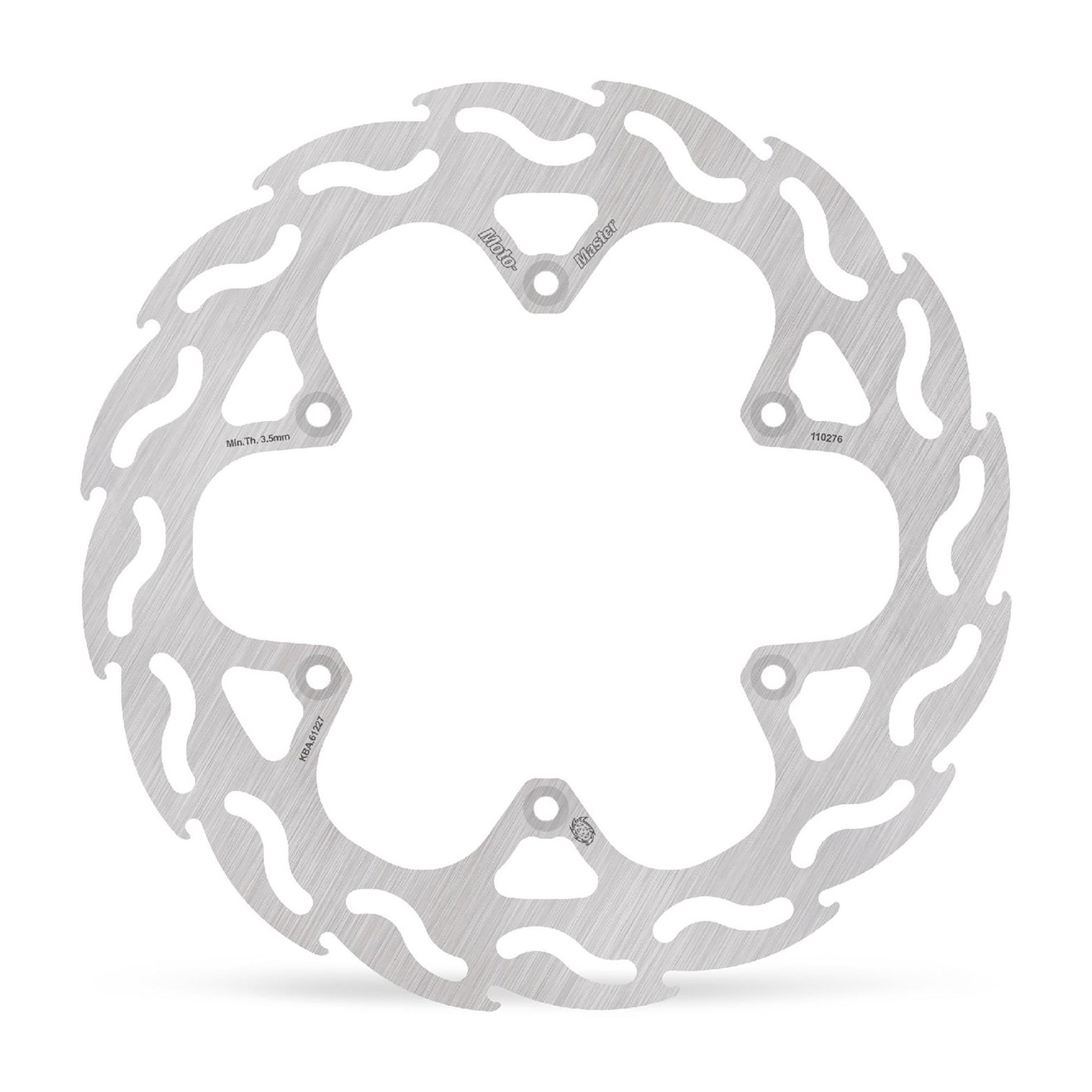 Moto-Master Bremsscheibe Flame hinten starr mit ABE