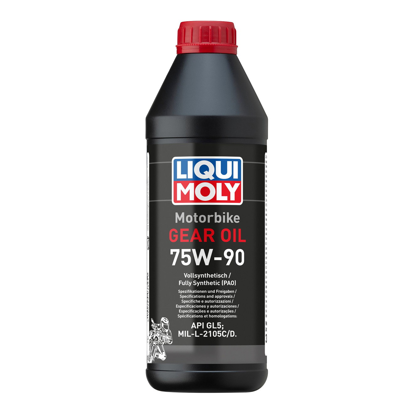 LIQUI MOLY Getriebeöl Motorbike Gear Oil 75W-90 1l