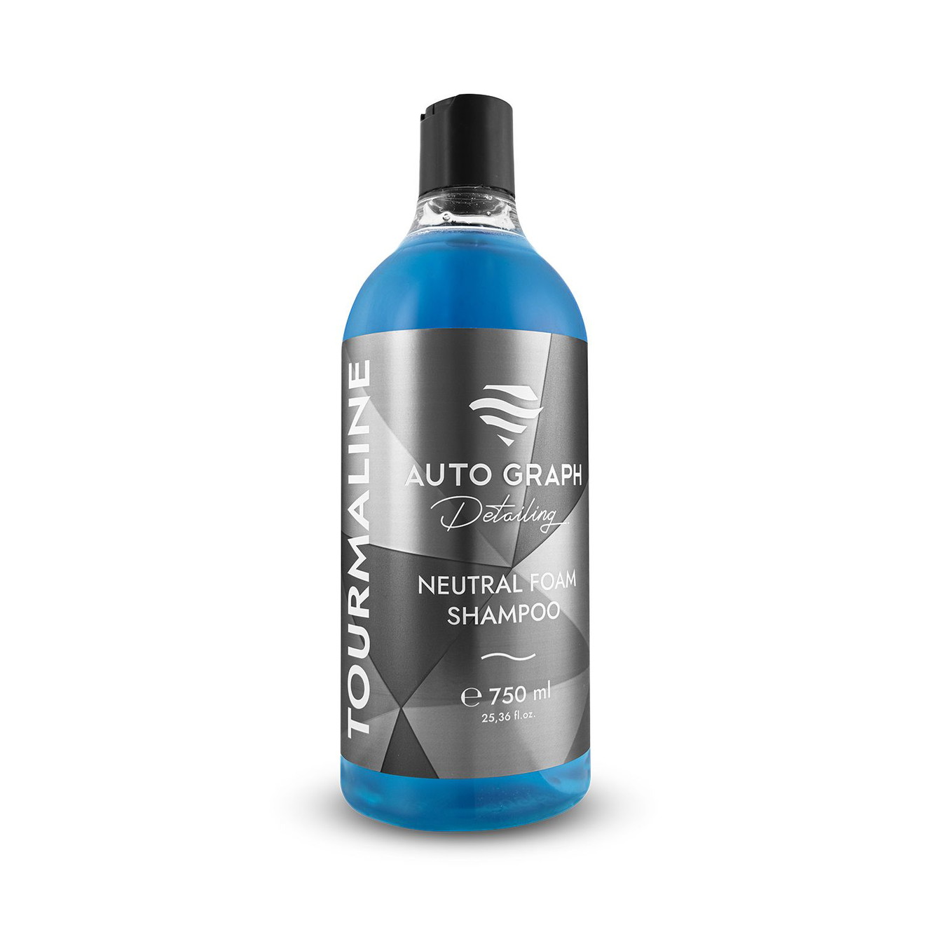 AUTO GRAPH TOURMALINE pH-neutral Autoshampoo Foam Blue 750ml