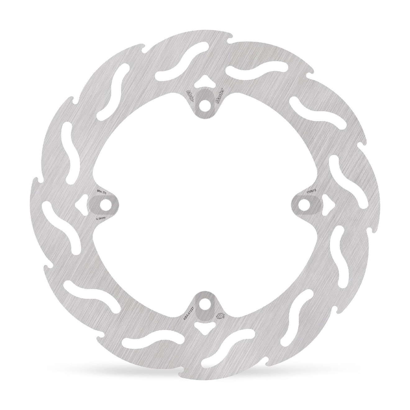 Moto-Master Bremsscheibe Flame hinten starr mit ABE