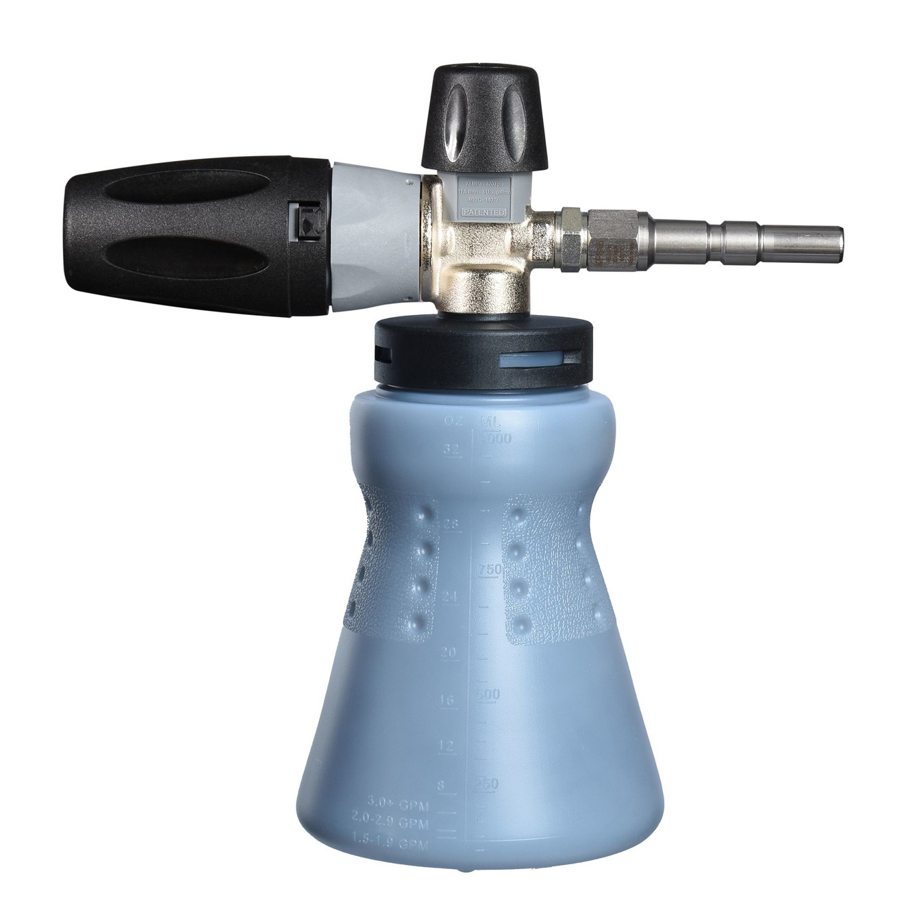 MTM Hydro PF22.3 Wide Mouth schuimkanon met D10-adapter voor Kränzle 1000ml