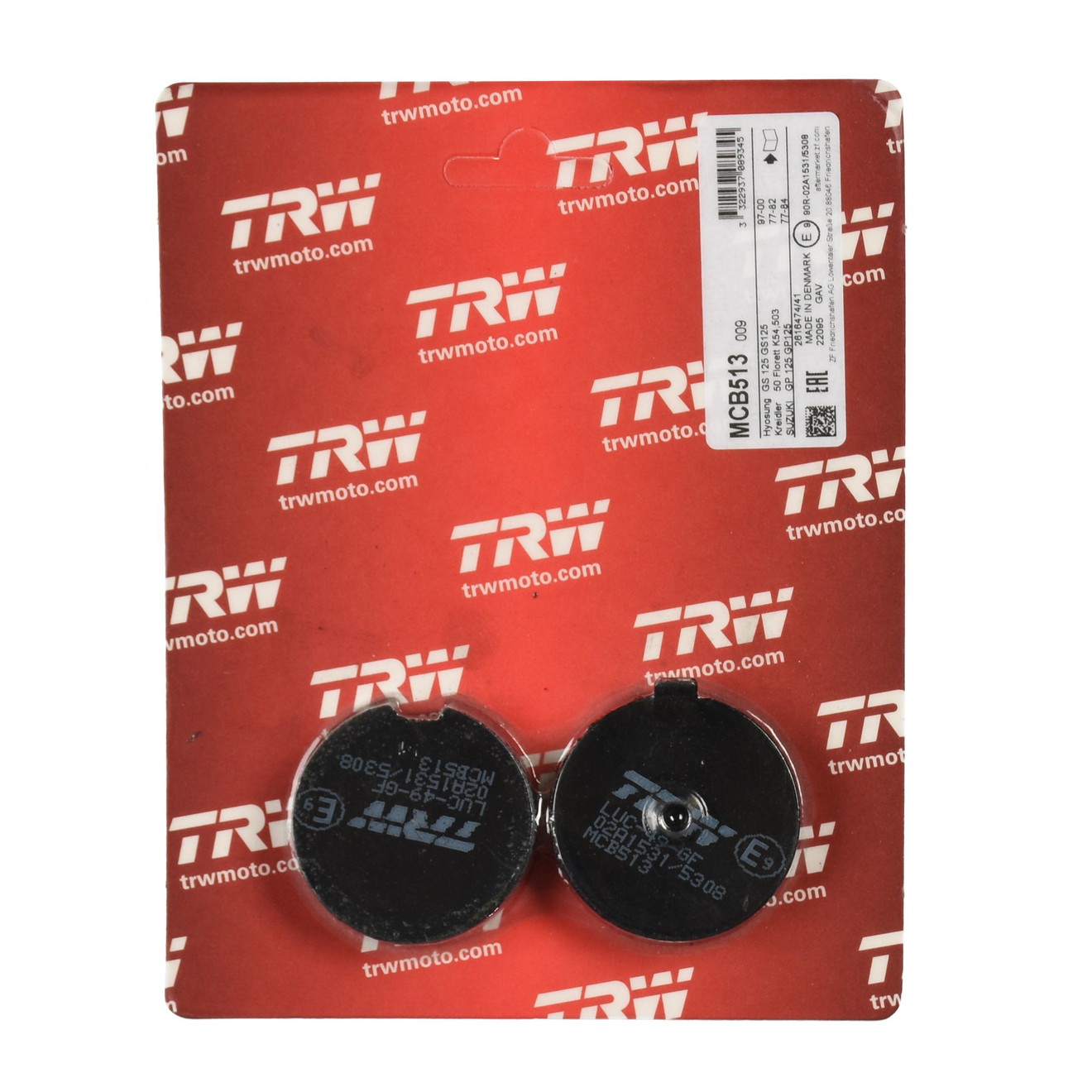 TRW Bremsbelag organisch MCB513
