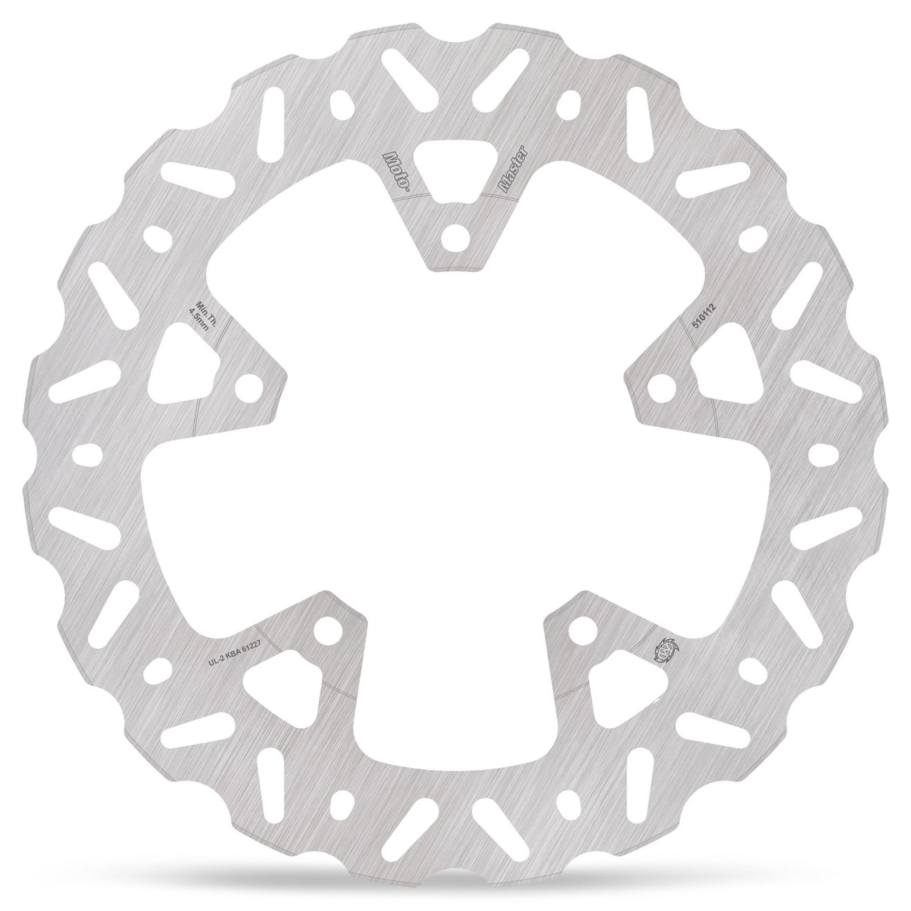 Moto-Master Bremsscheibe Nitro Road hinten starr mit ABE