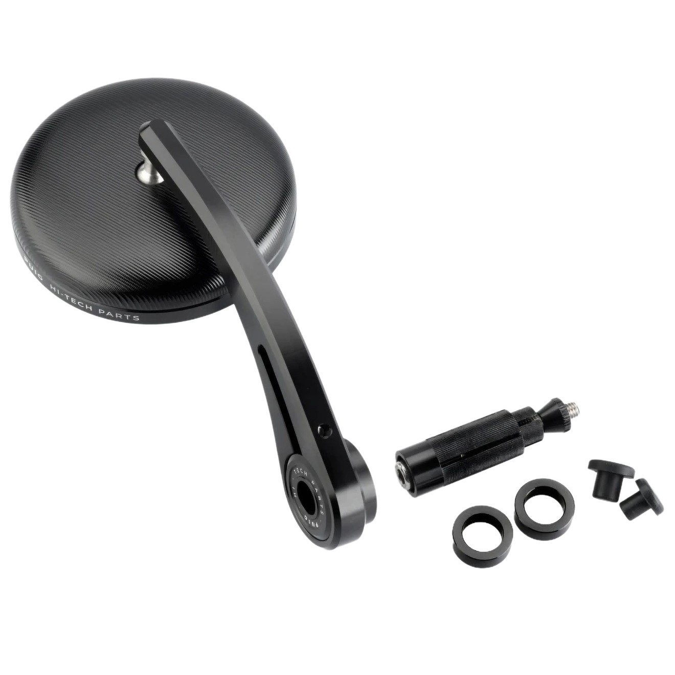 Puig Lenkerendenspiegel 9691N Aluminium schwarz inkl. Adapter