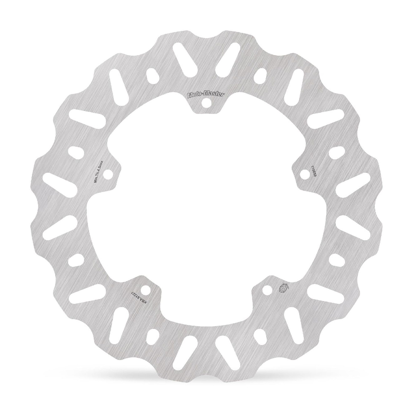 Moto-Master Bremsscheibe Nitro starr mit ABE