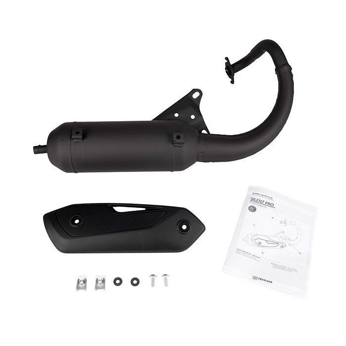 Tecnigas Auspuff Silent Pro schwarz