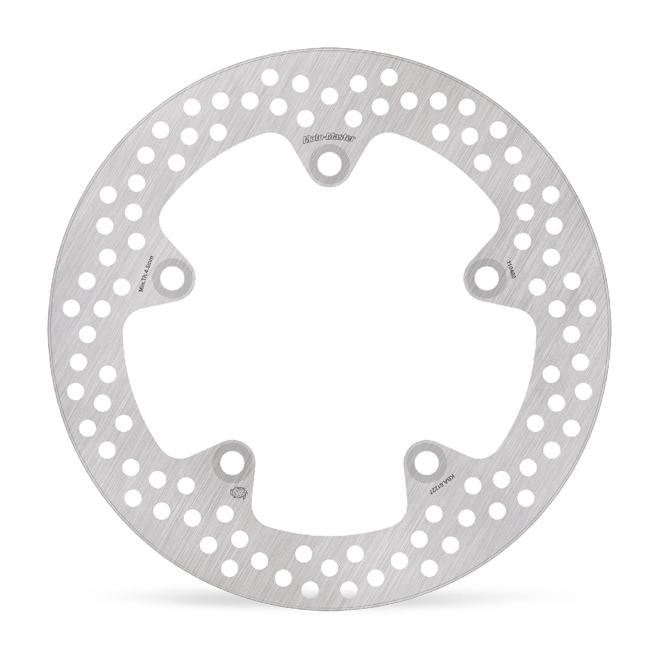 Moto-Master Bremsscheibe Halo hinten starr mit ABE