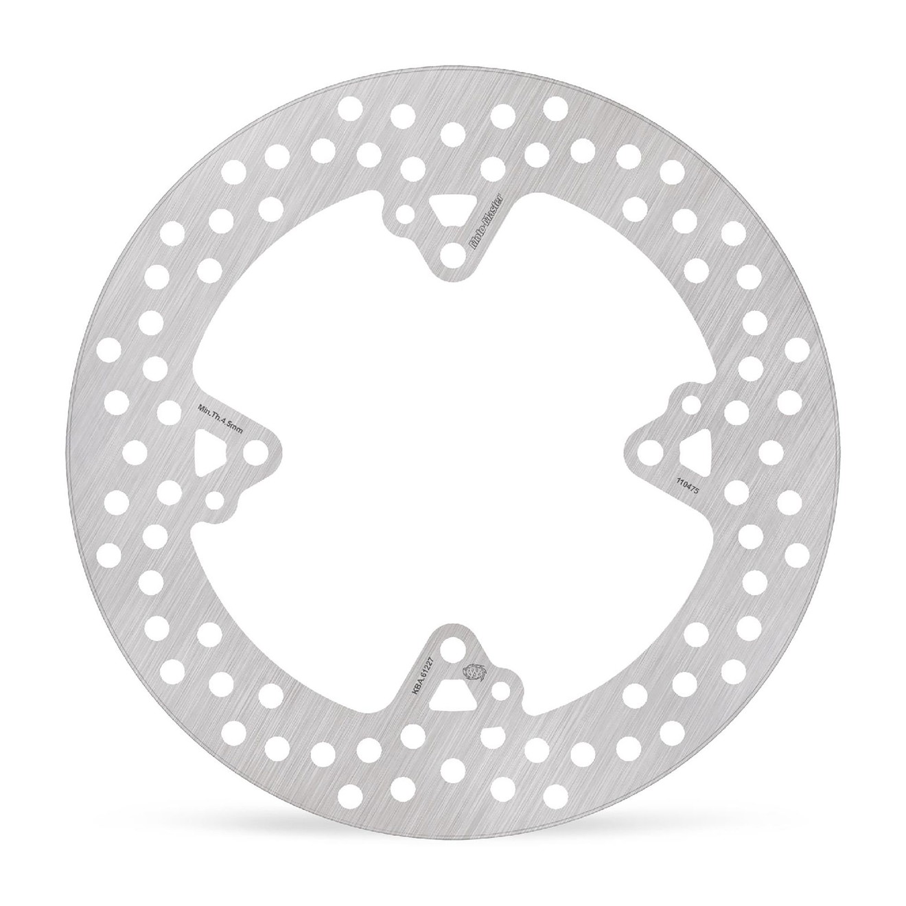 Moto-Master Bremsscheibe Halo hinten starr mit ABE