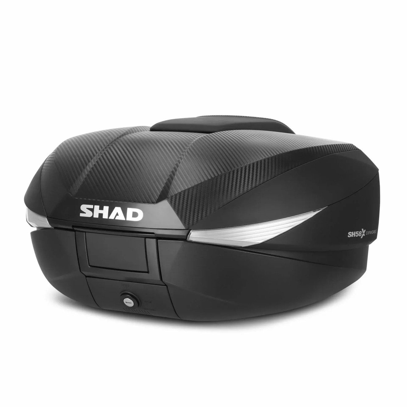 Shad Topcase SH58X carbon mit Gepäckträger