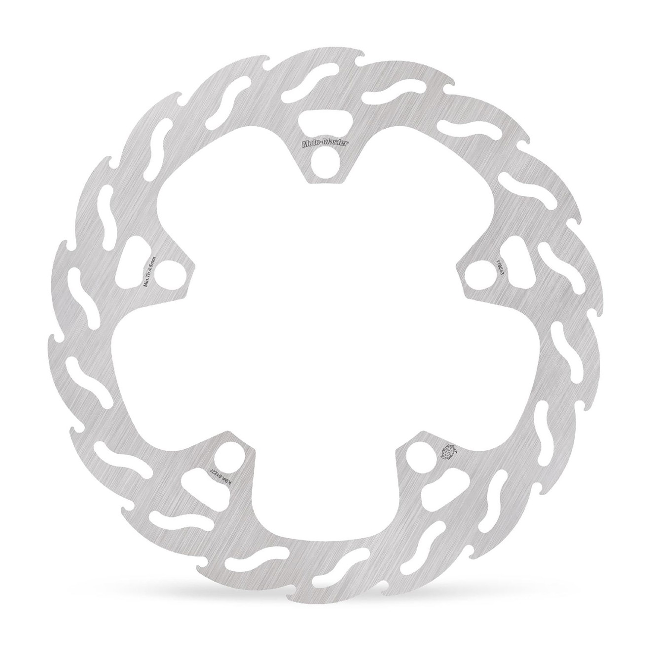 Moto-Master Bremsscheibe Flame hinten starr mit ABE