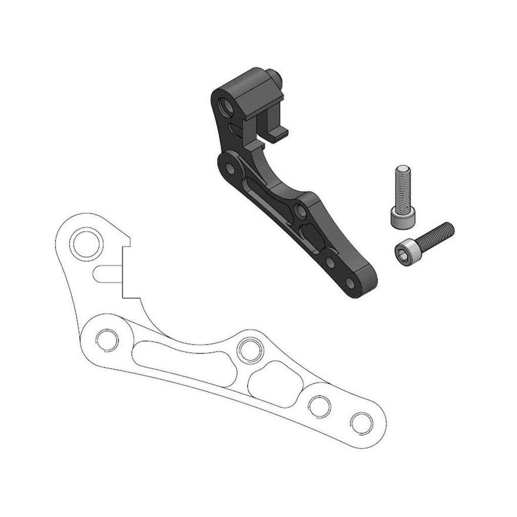 Moto-Master Bremssattel-Adapter Oversize MX 270 mm Ø
