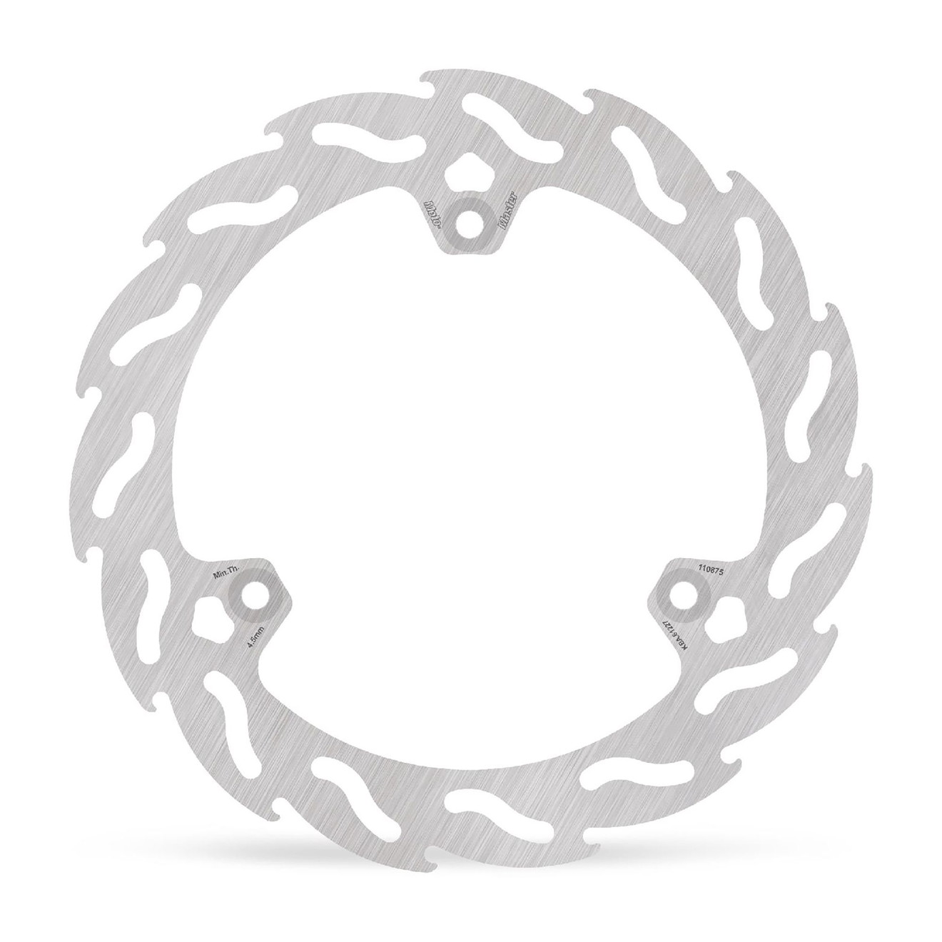 Moto-Master Bremsscheibe Flame hinten starr
