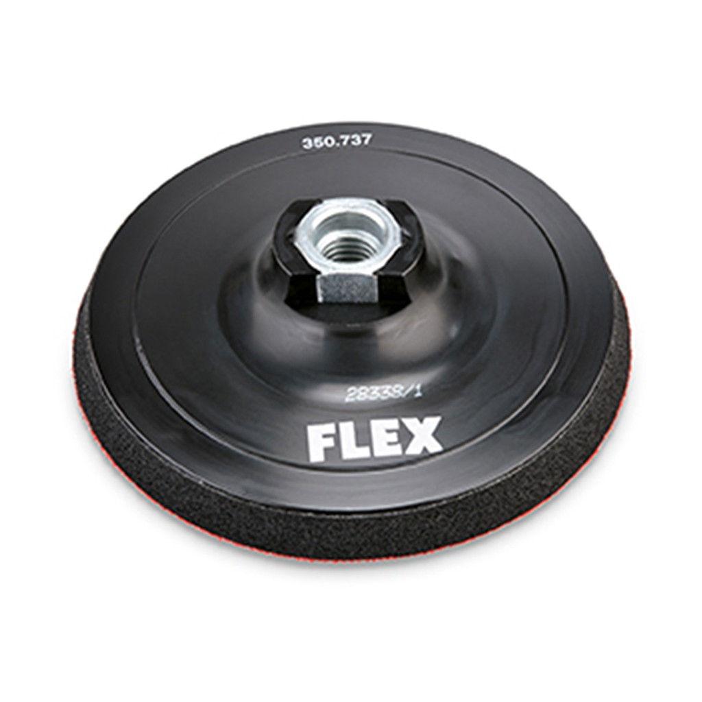 Plateau de support Flex 125mm velcro BP-M 125 M14 pour polisseuse rotative