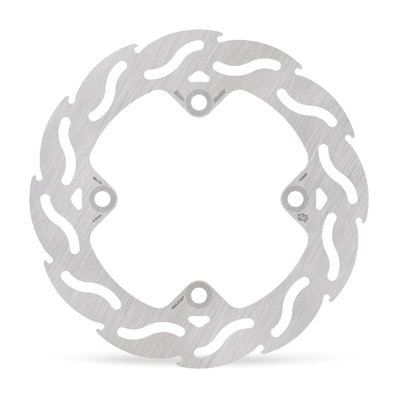 Moto-Master Bremsscheibe Flame hinten starr mit ABE