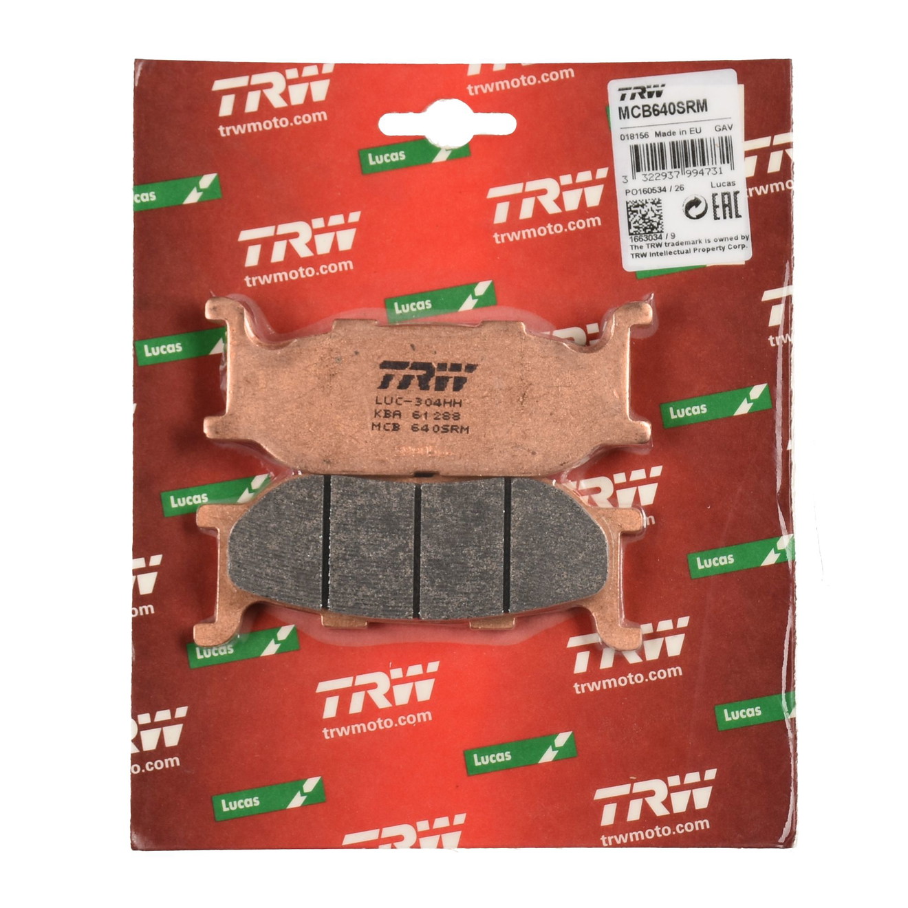 TRW Bremsbelag Sinter