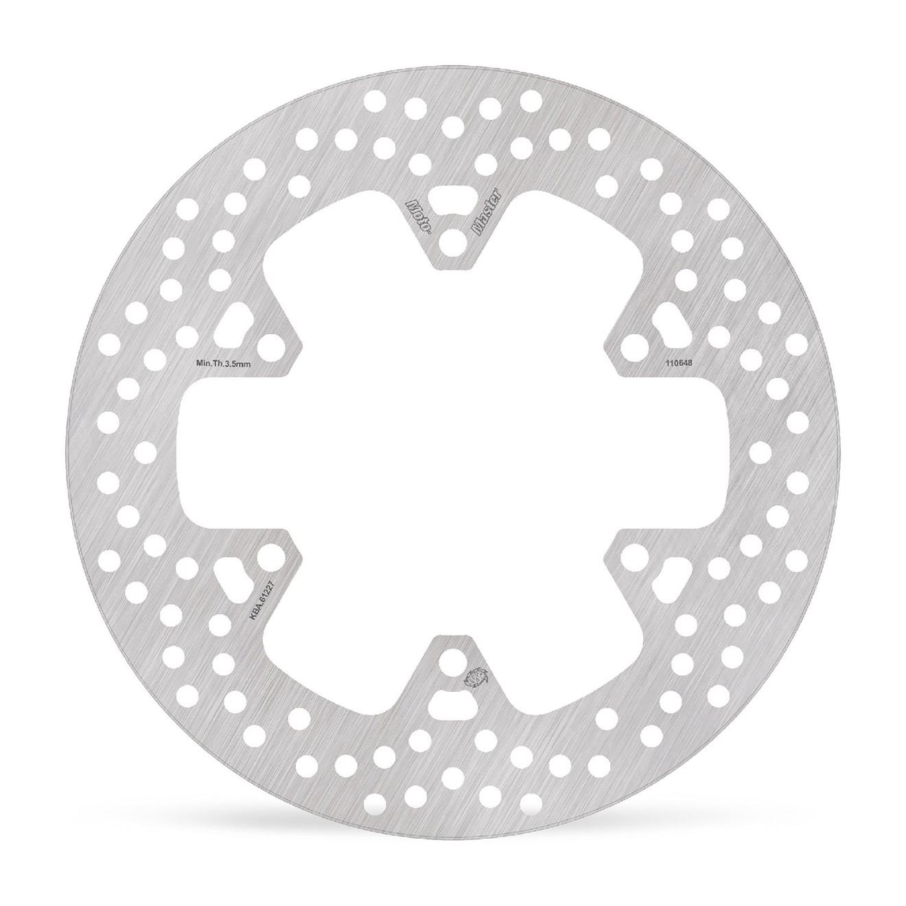 Moto-Master Bremsscheibe Halo hinten starr mit ABE