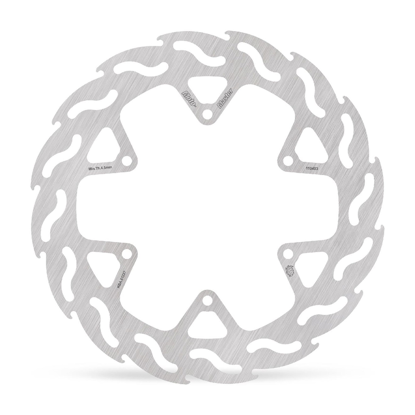 Moto-Master Bremsscheibe Flame hinten starr mit ABE