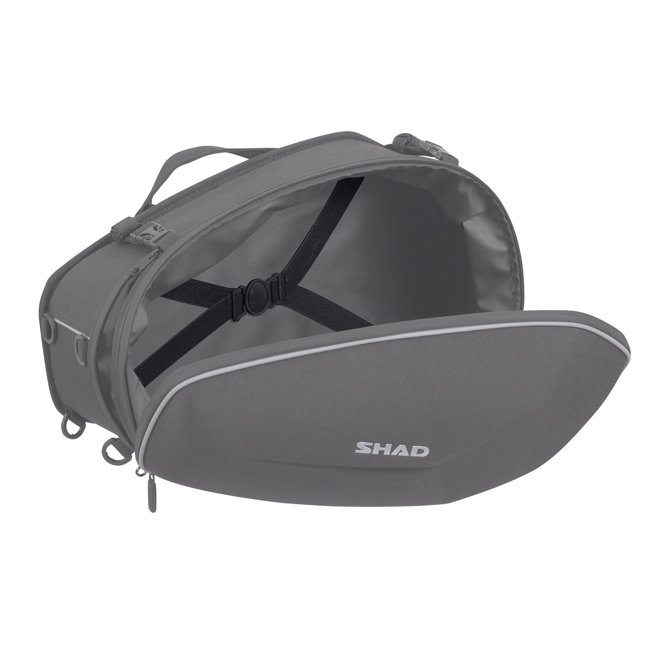 SHAD Seitentaschen E48 Hartschale 46-58 Liter Set schwarz