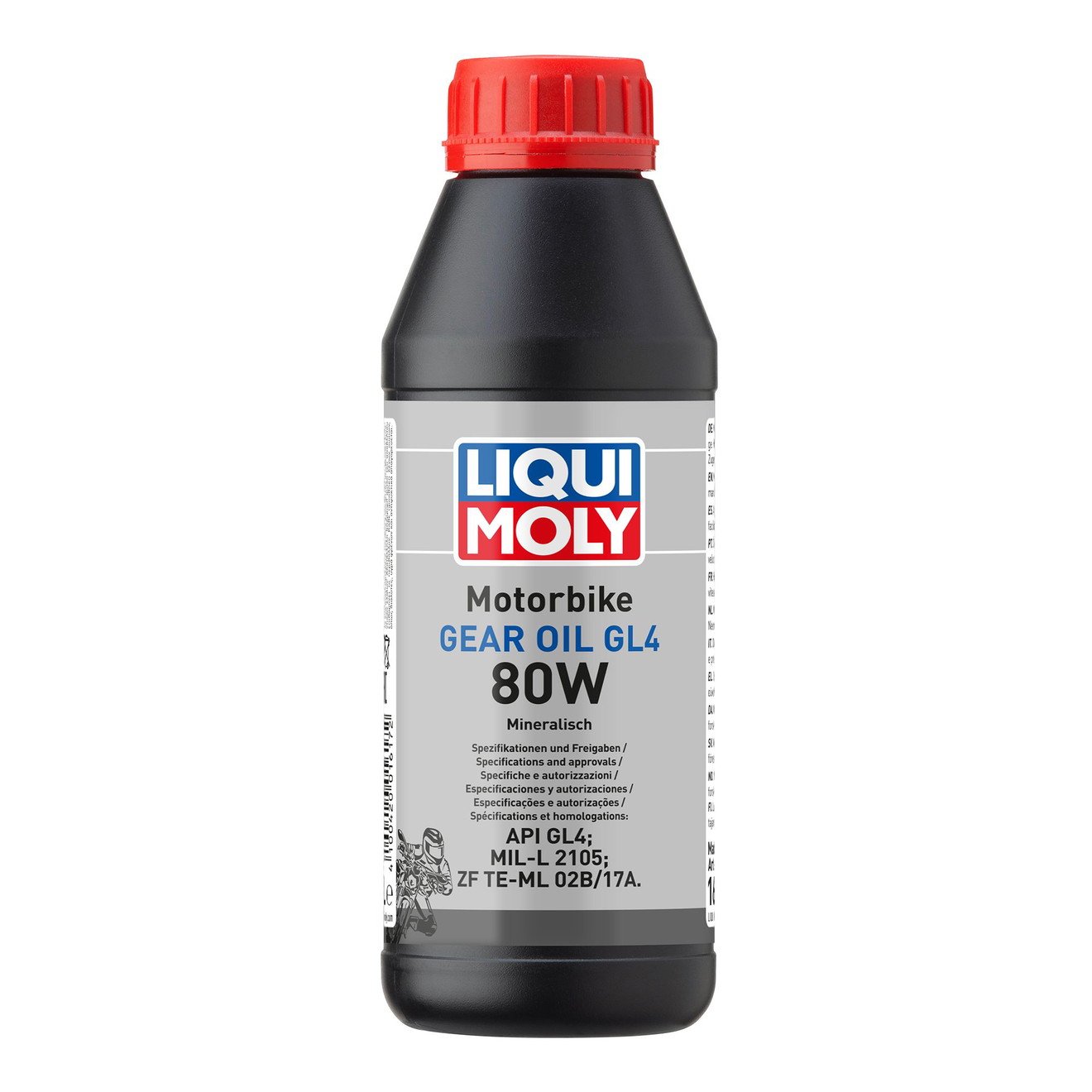 LIQUI MOLY Getriebeöl Motorbike Gear Oil GL4 80W 500ml