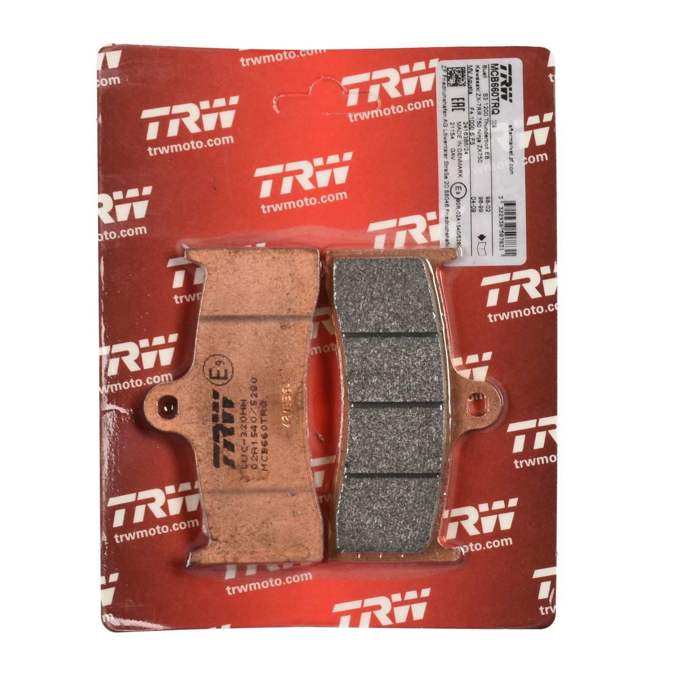 TRW Bremsbelag Sinter Racing ABE