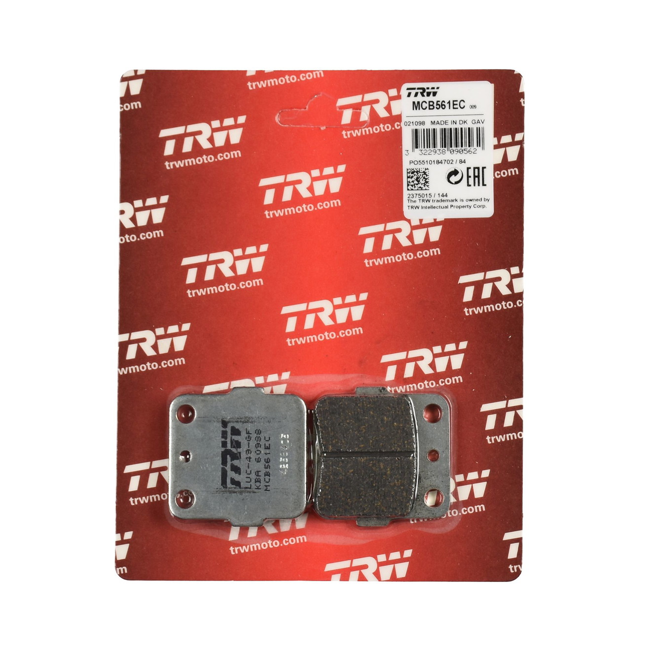 TRW Bremsbelag organisch MCB561EC