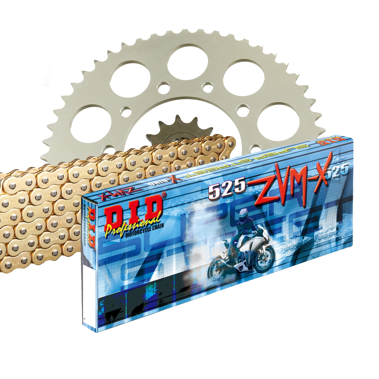 DID Kettensatz für Ducati Supersport DS 1000 05-07 525 ZVMX