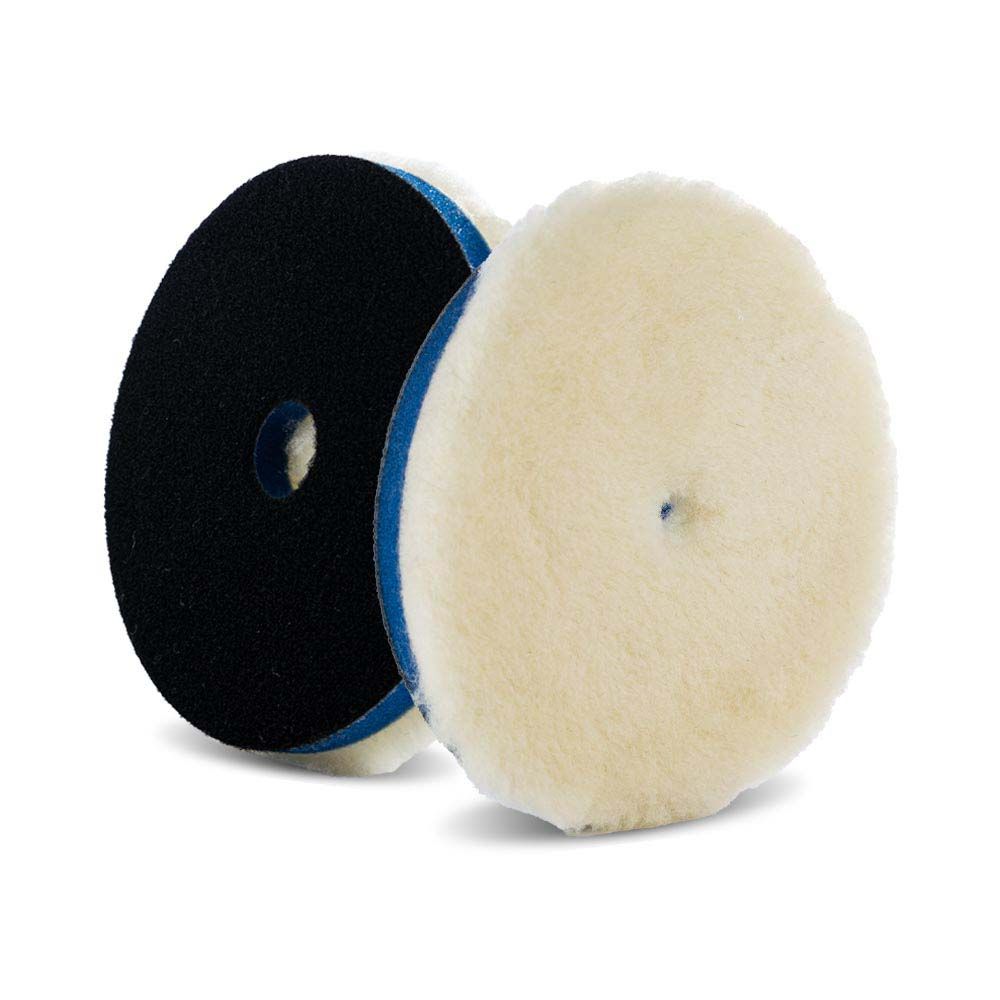 Lake Country Polierpad 150mm Gebreid Lamswool met Interface 22mm Ø 150mm