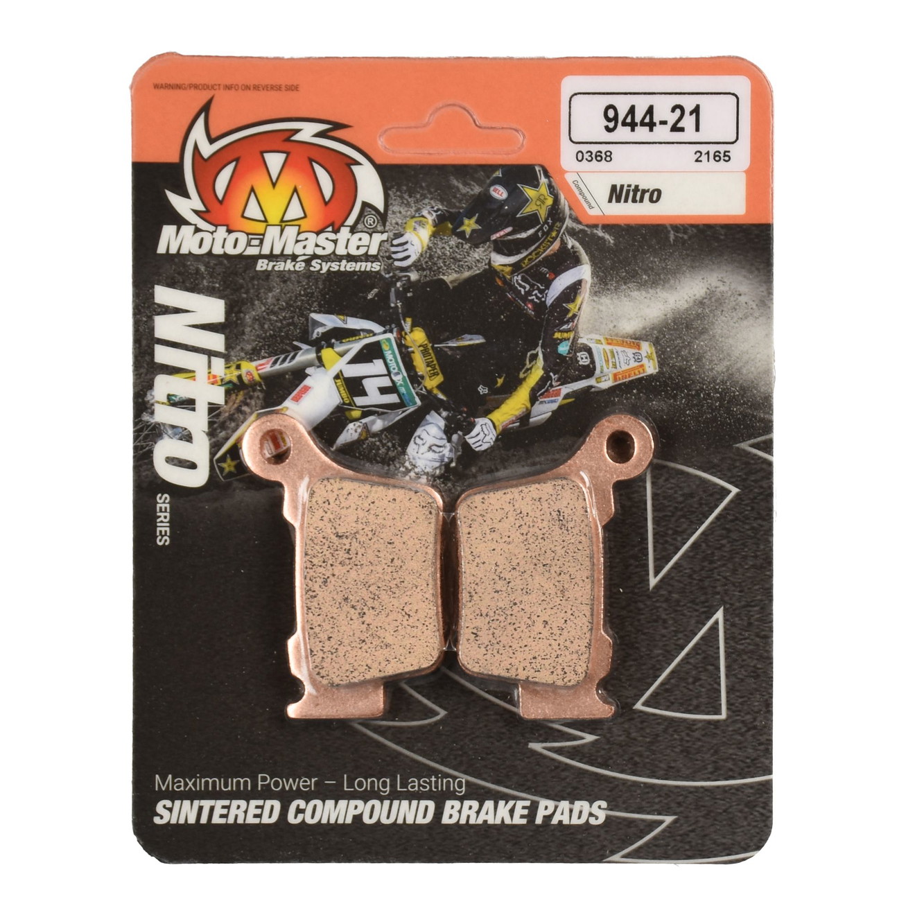 Moto-Master Bremsbelag Nitro ohne ABE