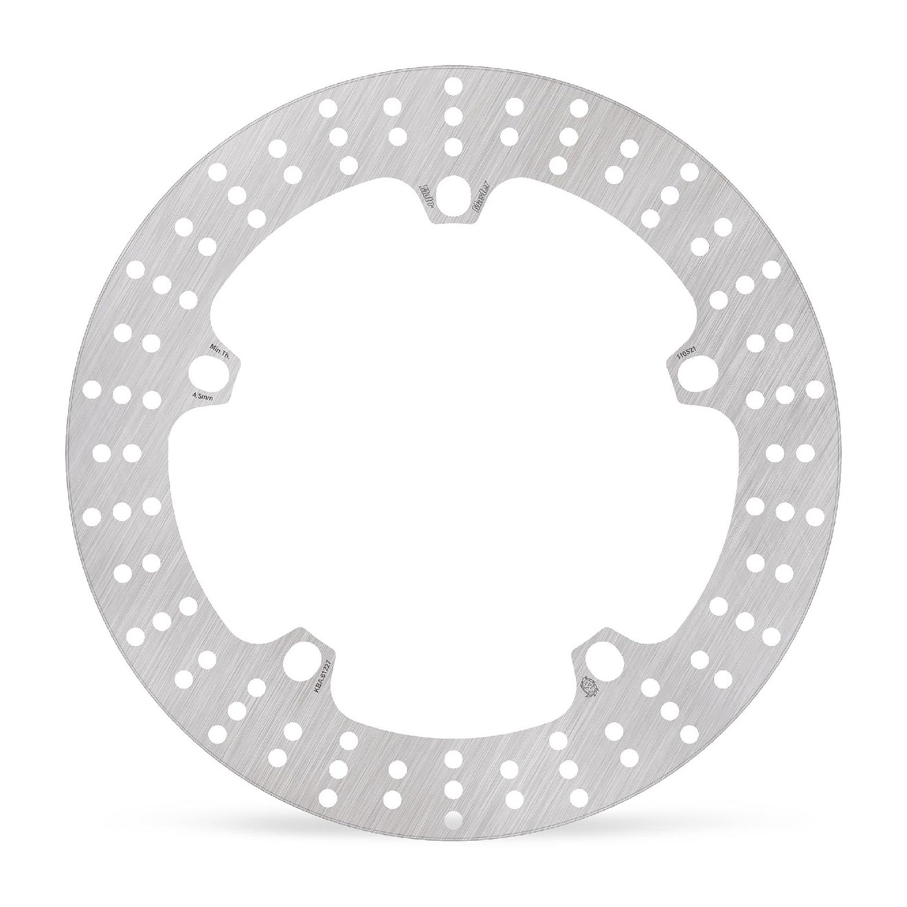 Moto-Master Bremsscheibe Halo vorn starr mit ABE