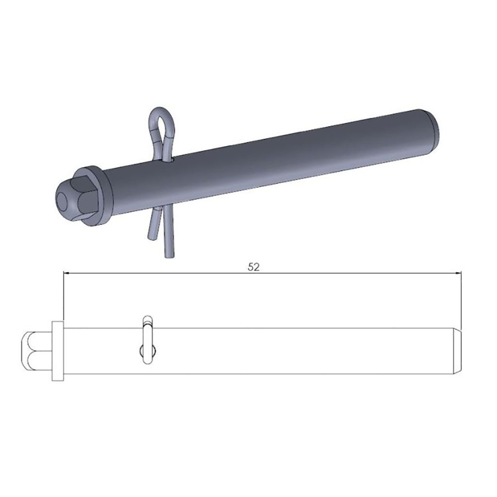 Moto-Master Bremsbelag Gleitstift