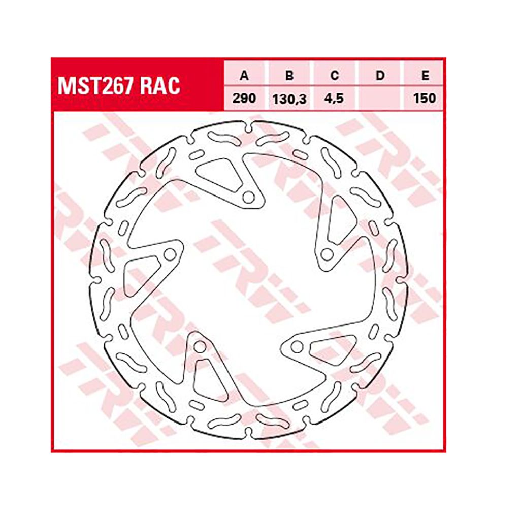TRW Bremsscheibe MST267RAC