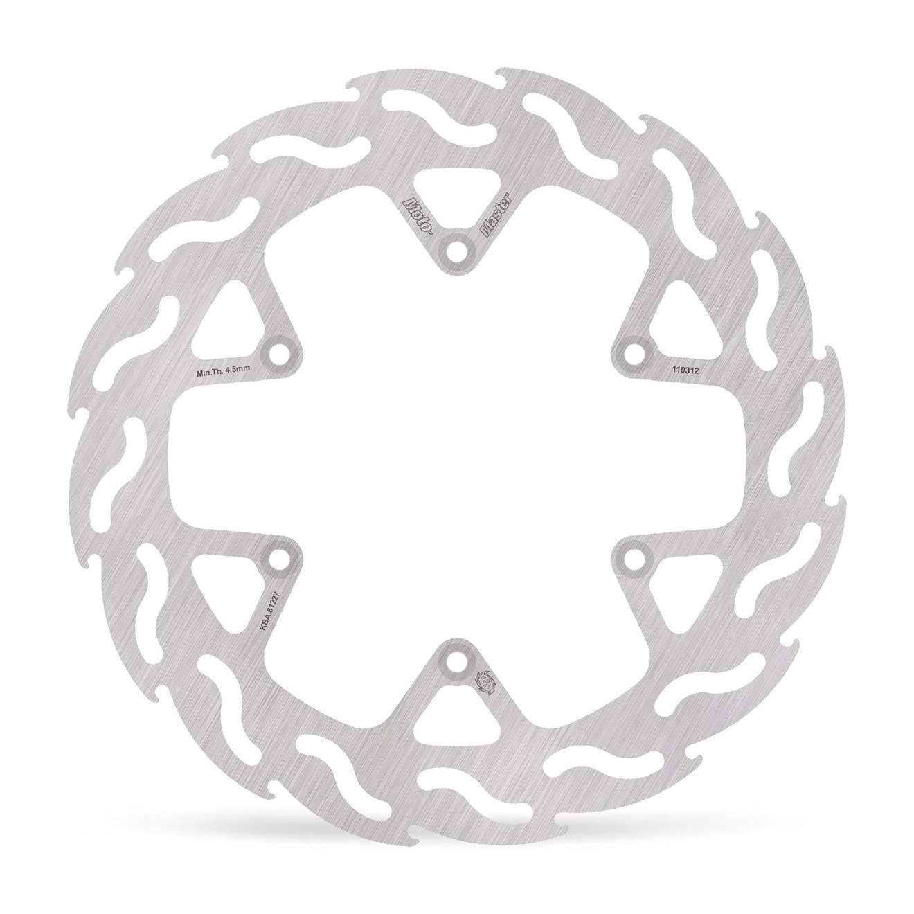 Moto-Master Bremsscheibe Flame hinten starr mit ABE