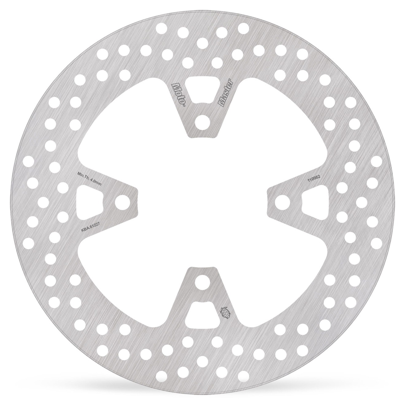 Moto-Master Bremsscheibe Halo hinten starr mit ABE
