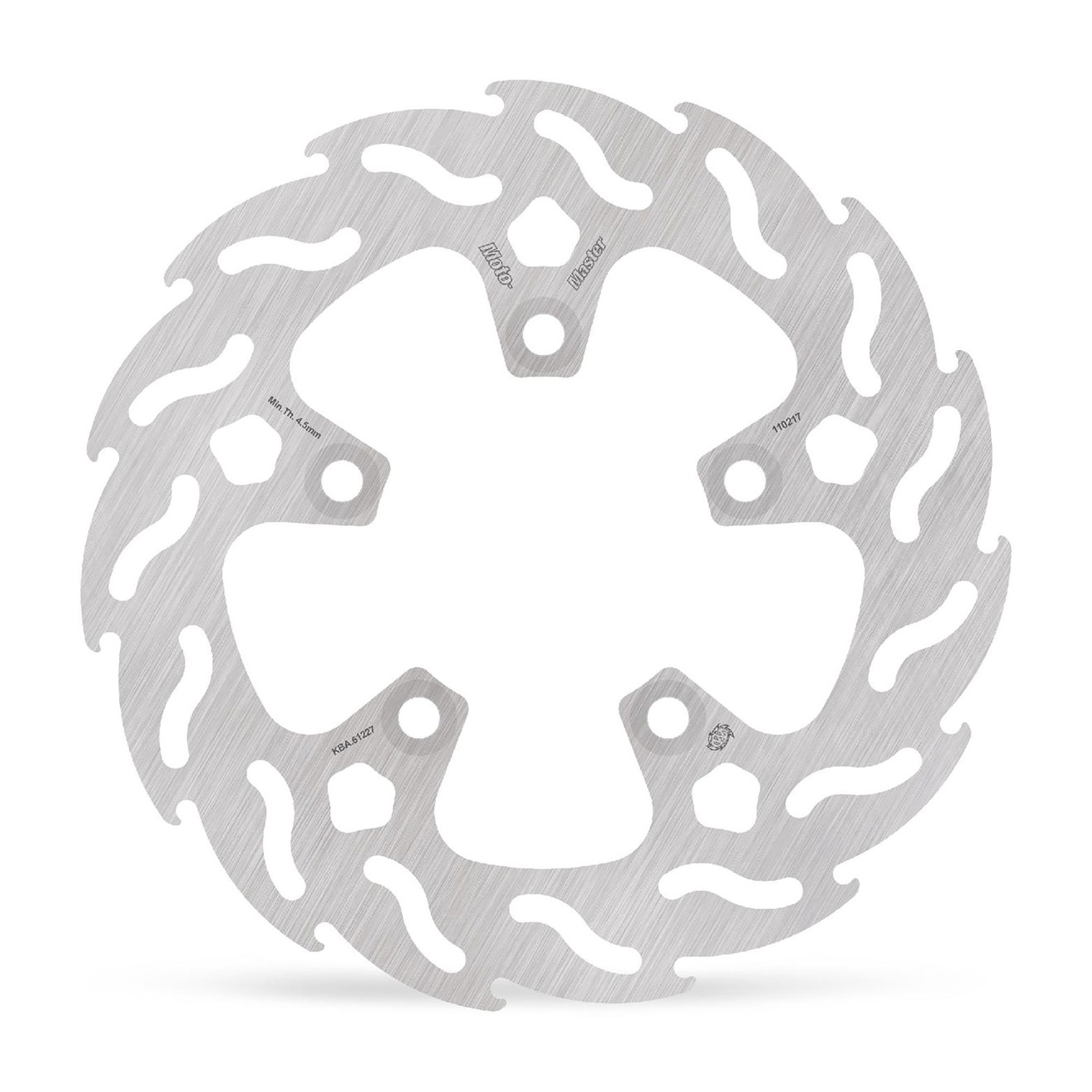 Moto-Master Bremsscheibe Flame hinten starr mit ABE