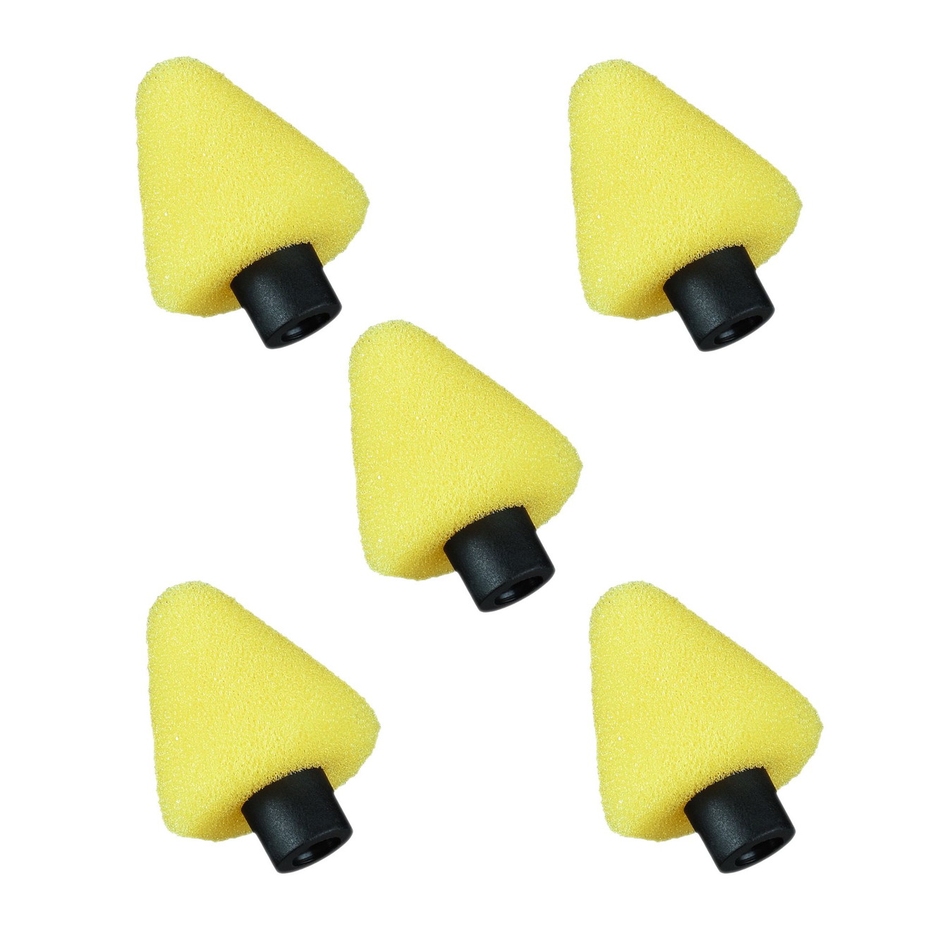 ShineMate Mini Polijstpad Kegel Cutting geel 5 stuks