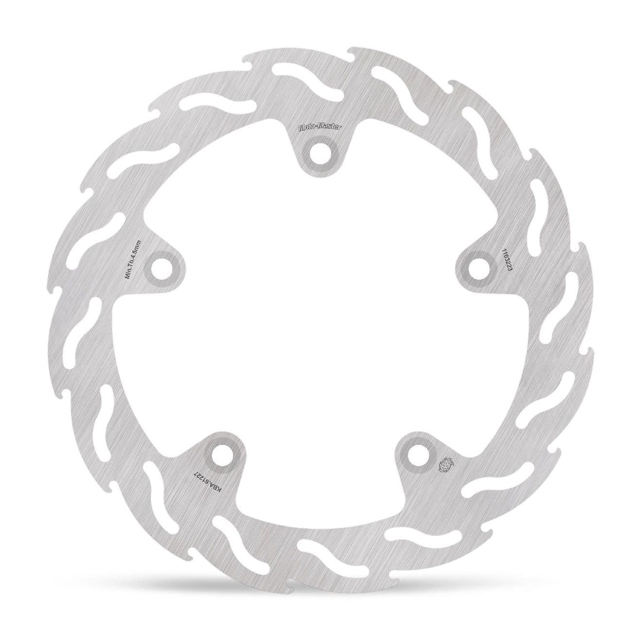 Moto-Master Bremsscheibe Flame hinten starr mit ABE