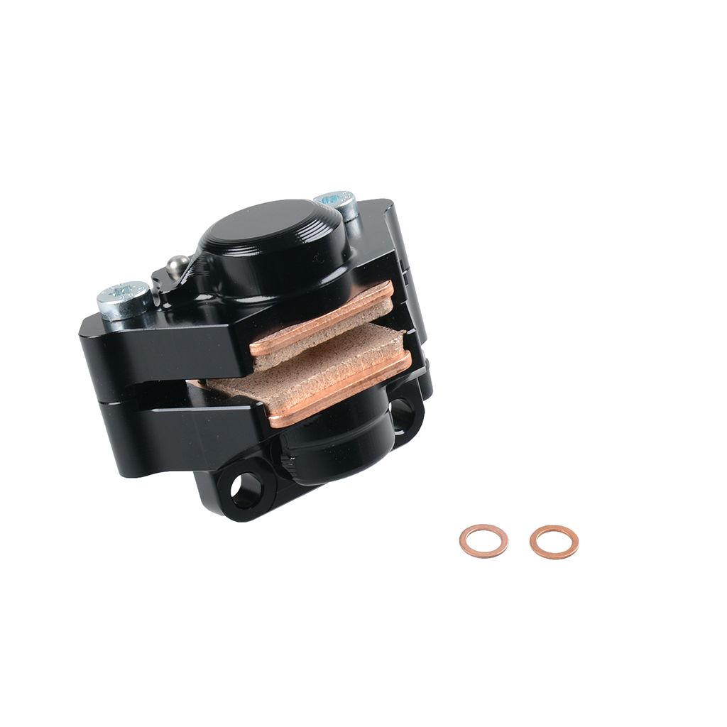 Moto-Master Bremssattel hinten 2-Kolben inklusive Bremsbeläge