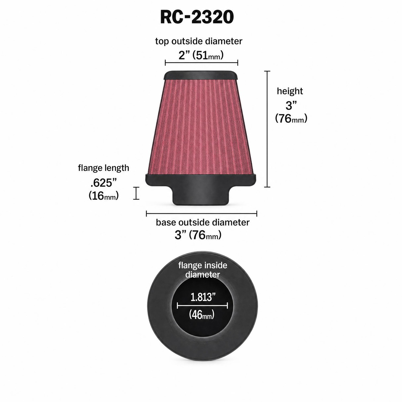 K&N Racing Luftfilter