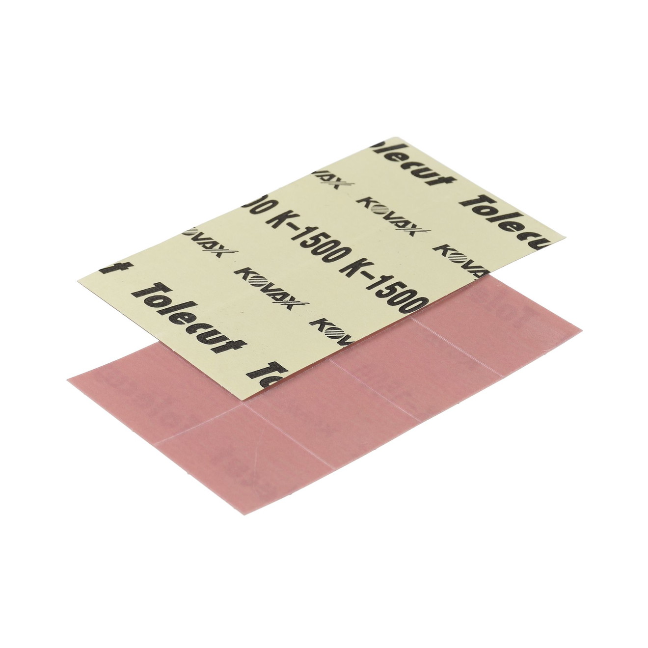 KOVAX Tolecut Schuurpapier Plakstrip 29 x 35mm roze K1500 8 stuks