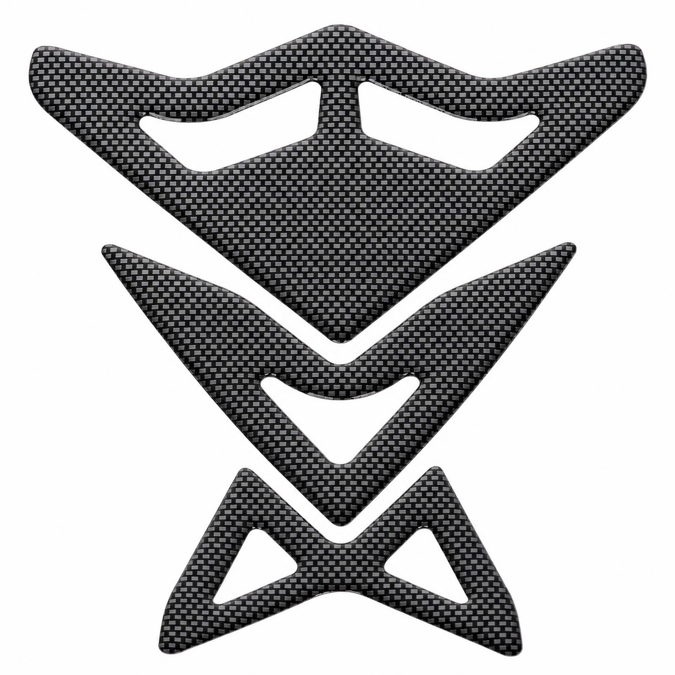 MotoLibre Tankpad Carbonlook 3-teilig