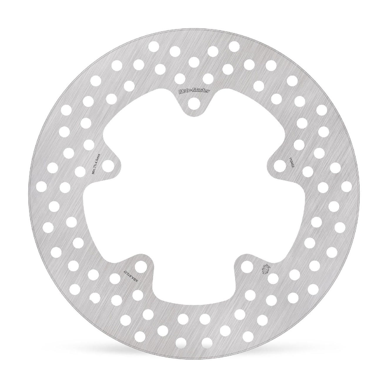Moto-Master Bremsscheibe Halo hinten starr mit ABE