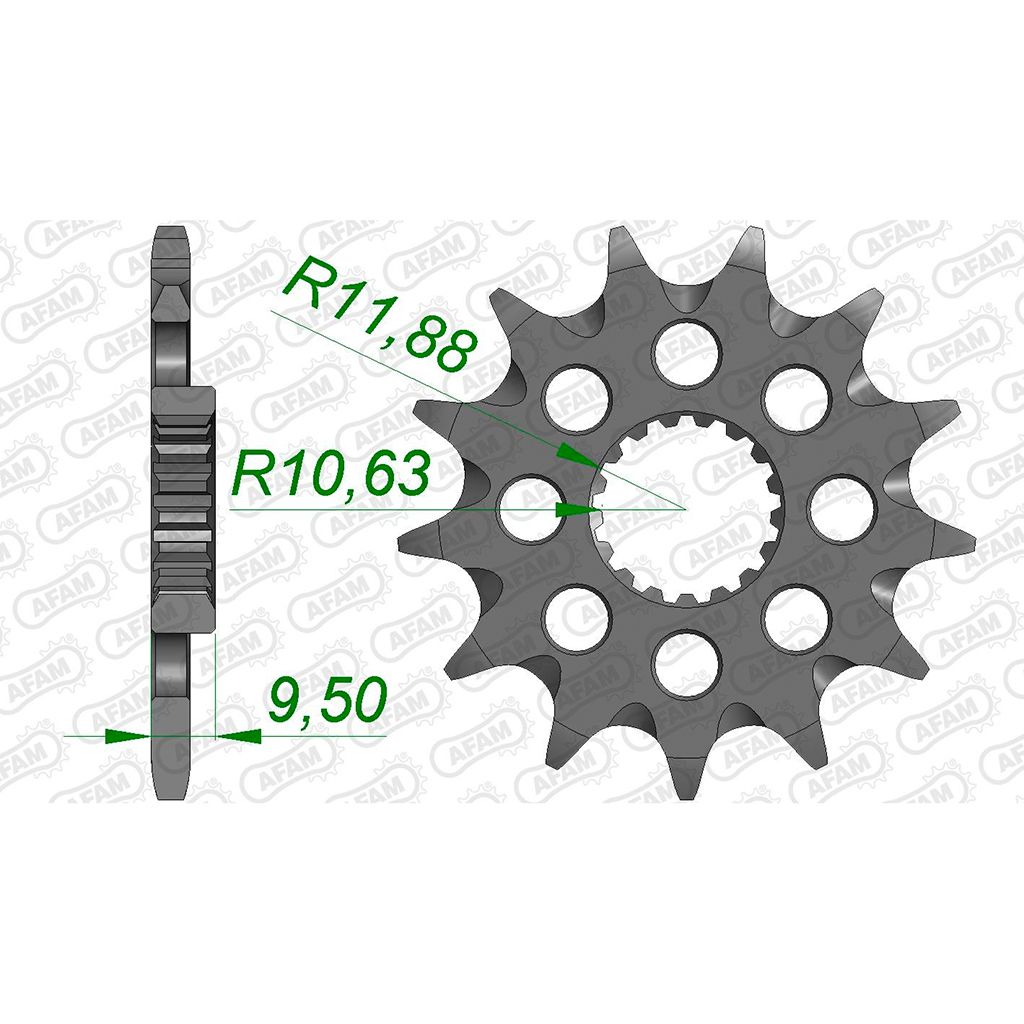 AFAM Ritzel #520 SC