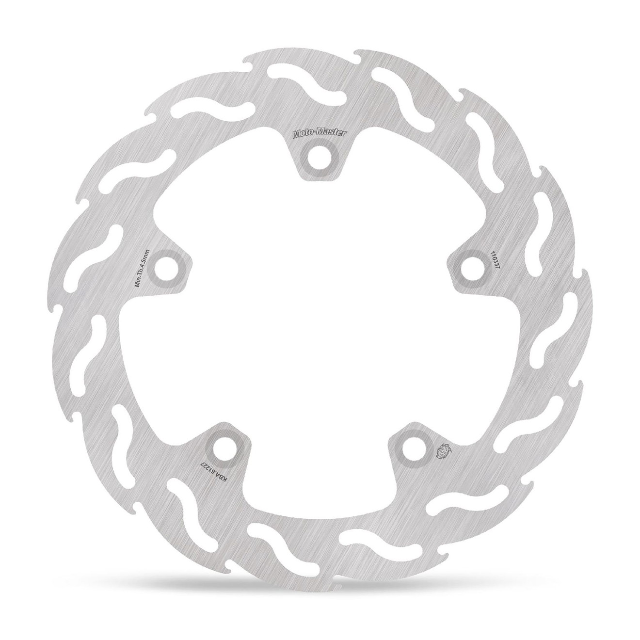 Moto-Master Bremsscheibe Flame hinten starr mit ABE