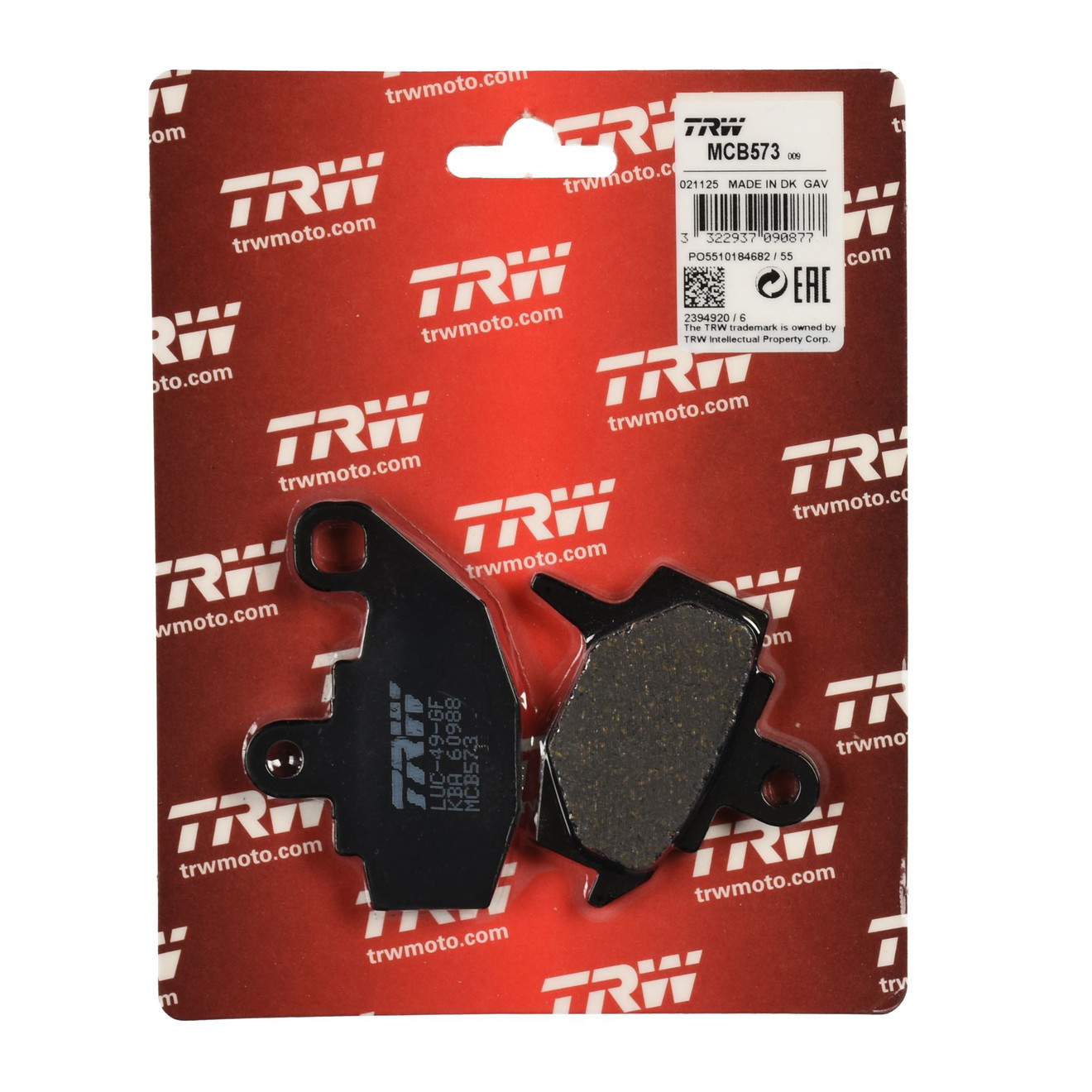 TRW Bremsbelag organisch MCB573