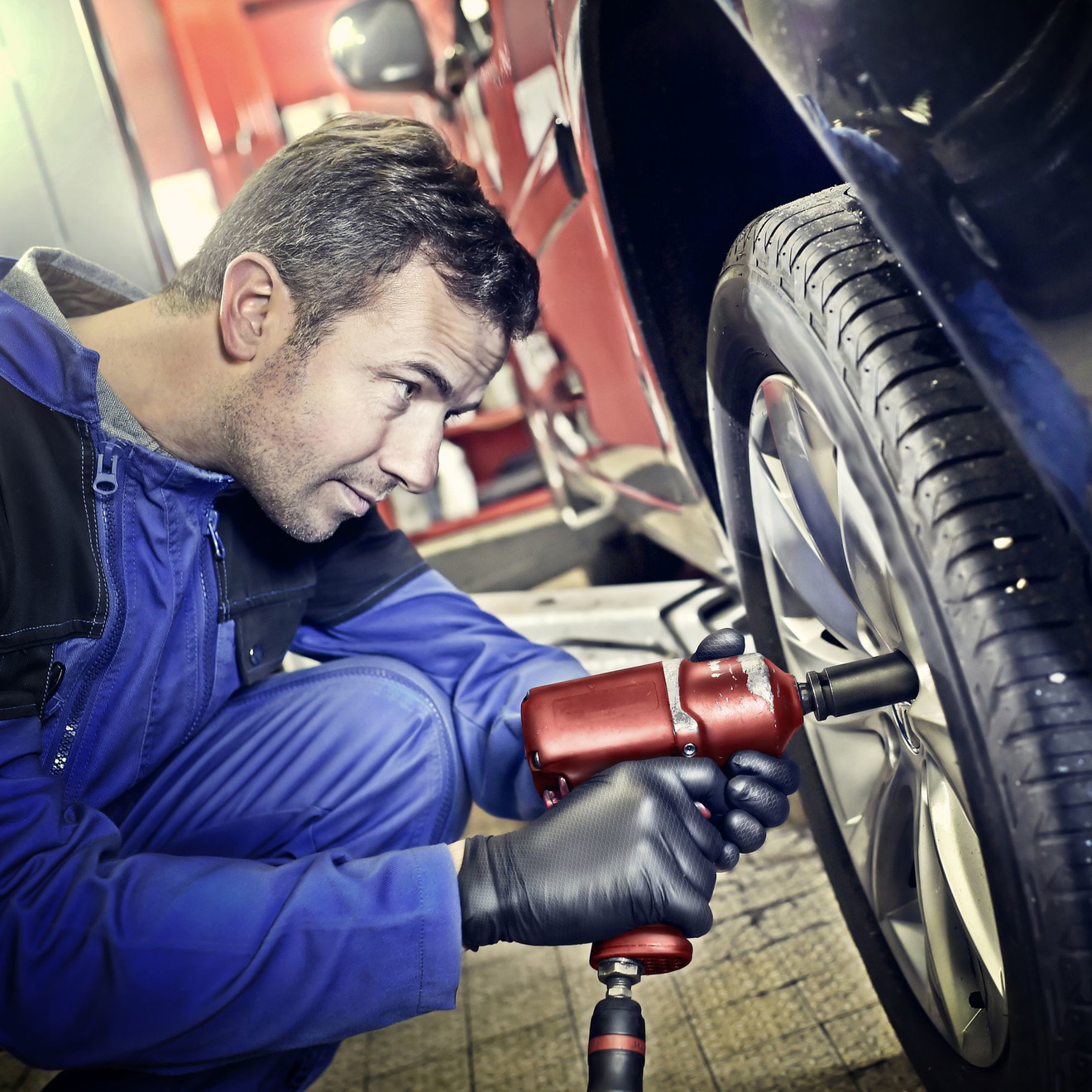 Grippaz Nitril Handschoenen zonder poeder en latex zwart 50 stuks M