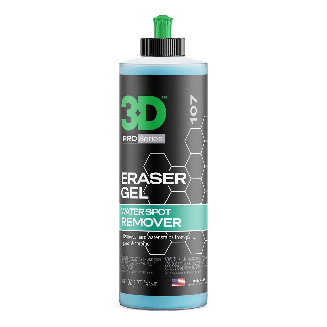 3D Eraser Water Spot Remover Gel 473ml