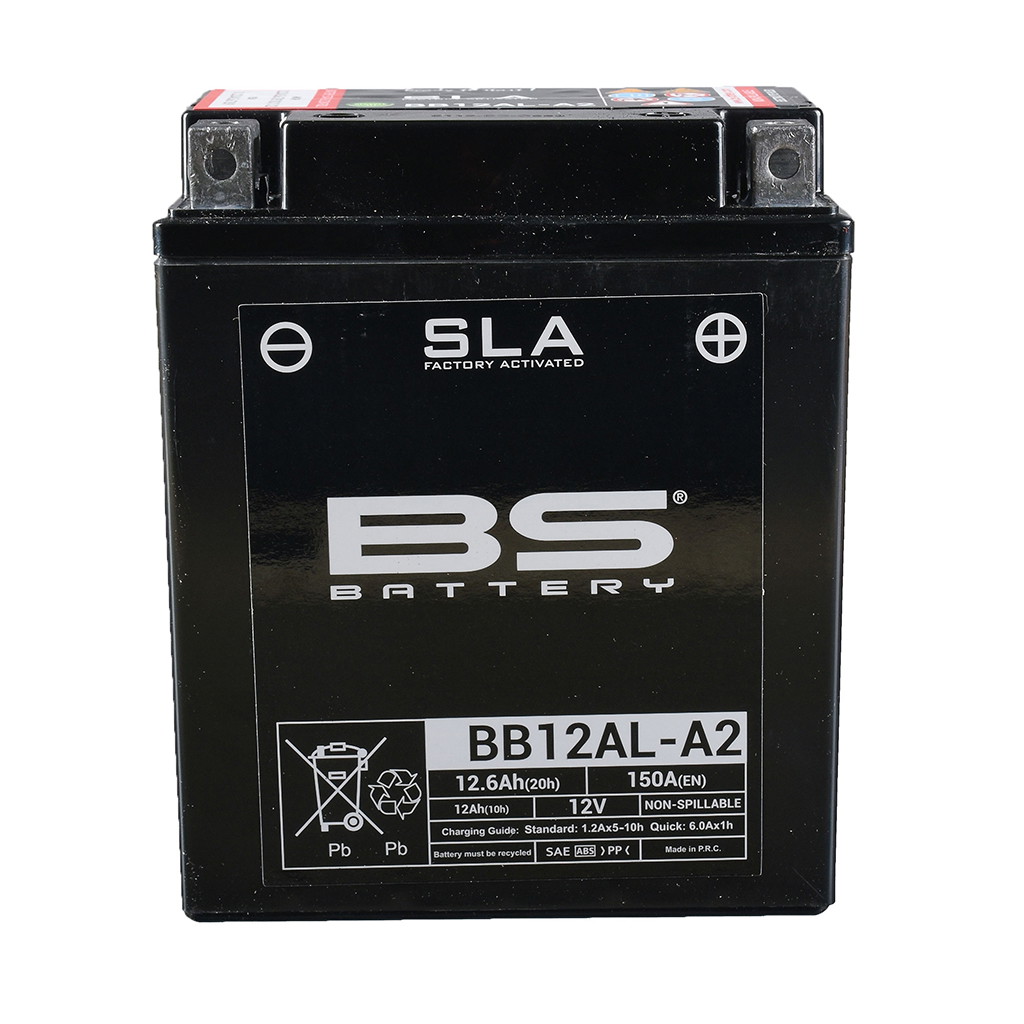 BS Batterie 12V 12AH YB12AL-A2 GEL 51213