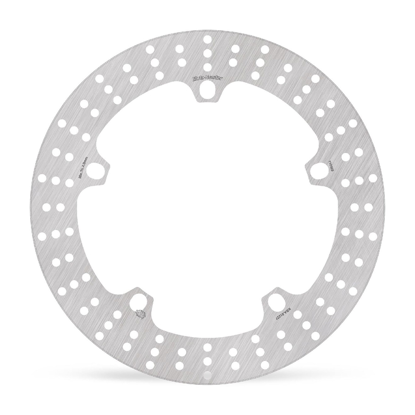 Moto-Master Bremsscheibe Halo vorn starr mit ABE